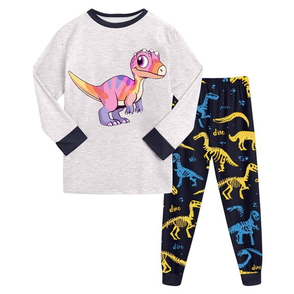 Hessimy Toddler Boys Girls Spring 2Pcs Long Sleeve Sweatshirt Tops Soft Casual Pants Sweatsuit, Spring Casual Sweat,6-24M/2-12T(Light Gray,3-4 Years)