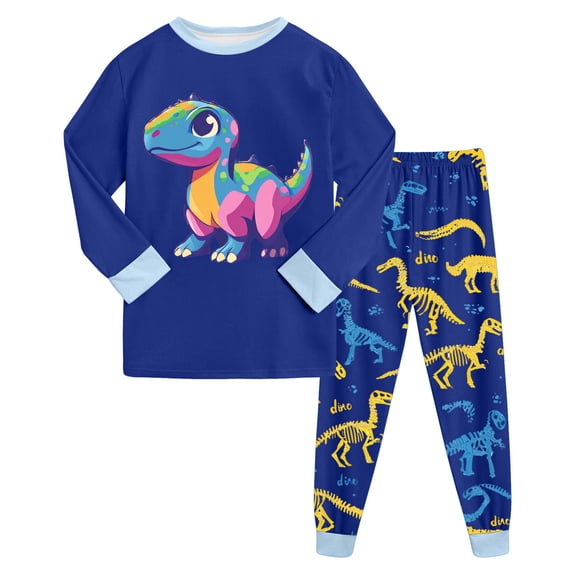 Hessimy Toddler Boys Girls Spring 2Pcs Solid Long Sleeve Sweatshirt Tops Soft Casual Pants Sweatsuit, Spring Solid Sweat,3M-12T(Blue,8-9 Years)