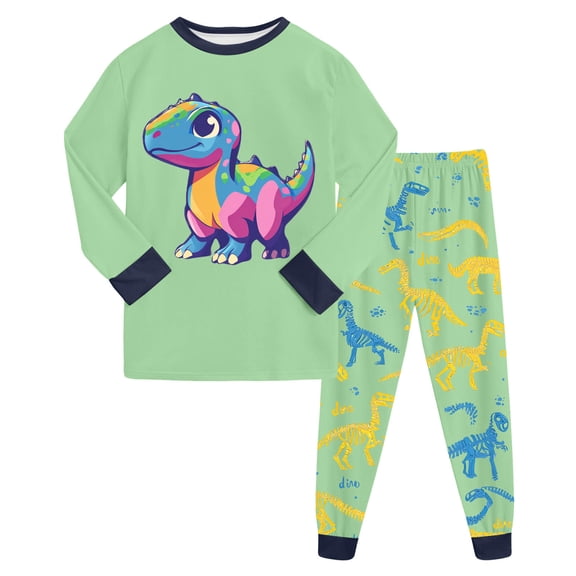 Hessimy Toddler Boys Girls Spring 2Pcs Solid Long Sleeve Sweatshirt Tops Soft Casual Pants Sweatsuit, Spring Solid Sweat,3M-12T(Light Green,4-5 Years)