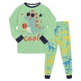 thumbnail image 1 of Hessimy Toddler Boys Girls Spring 2Pcs Thermal Underwear Long Sleeve Shirt Leggings Soft Casual Clothes, Spring Thermal Leggings(Light Green,8-9 Years), 1 of 5