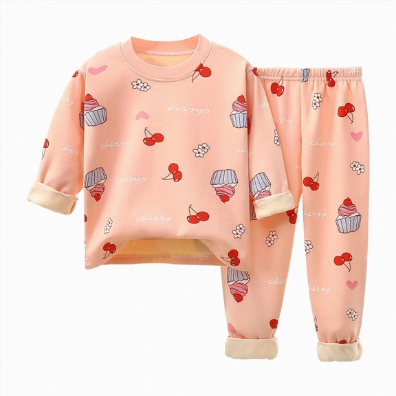 Hessimy Toddler Boys Girls Spring Summer 2Pcs Long Sleeve Pullover Tops Soft Casual Pants Sweatsuit Set(A,12-18 Months)