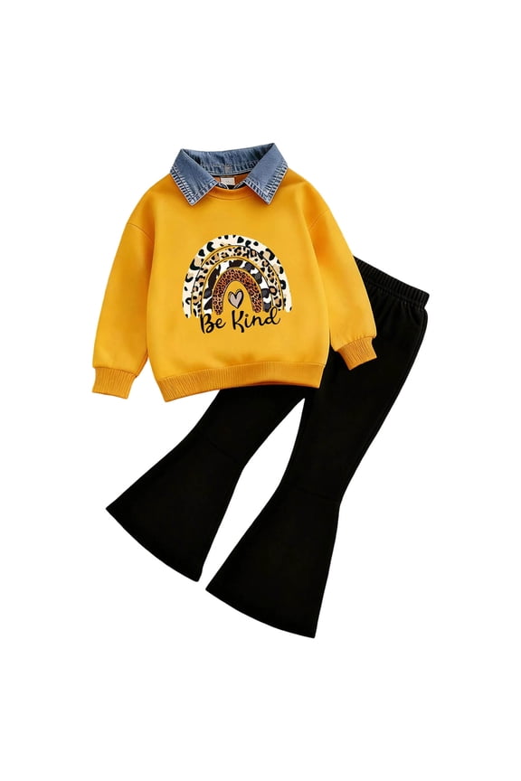 Toddler Boys Girls Spring Summer Thermal Underwear Long Pants Base Layer Soft Comfy Outfits, Thermal Base Comfort(Yellow,5-6 Years)