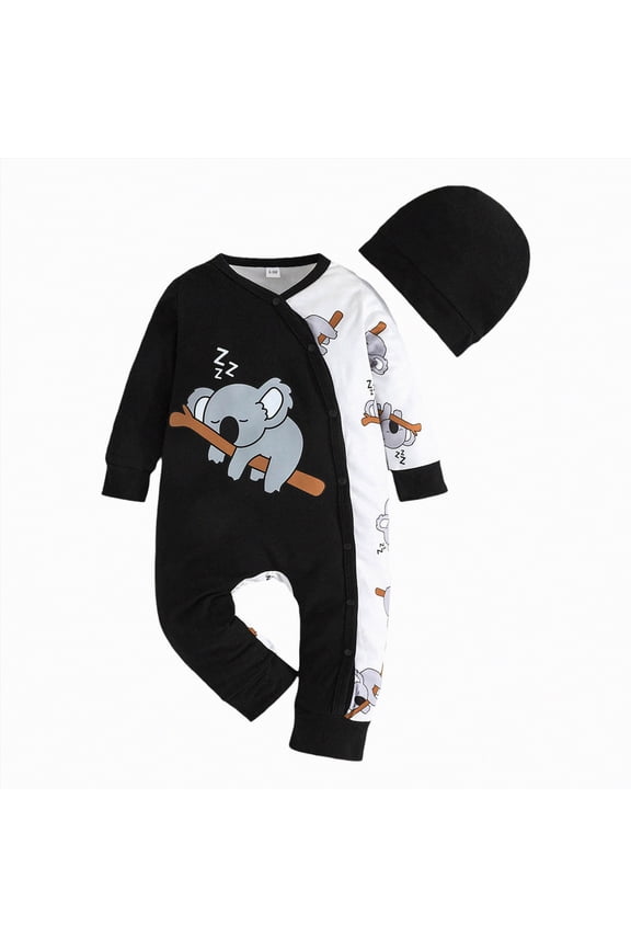 Toddler Girl DadâS Little Dude Outfit Long-Sleeve Shirt & Pants -Toddler Toddler Girl Outfits Baby Ribbed Knit Jumpsuit (Black,18-24 Months)