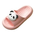 thumbnail image 1 of Hessimy Toddler Little Kids Slides Sandals Beach Pool Shower Slides Anti-Skid Home Bath Slippers Cute Summer Outdoor Shoes for Girls and Boys house slippers for toddler kids(Pink,12), 1 of 7