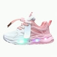 thumbnail image 1 of Hessimy Toddler Shoes Baby Walking Sock Shoes Sneakers 0-4 Years Boy Girl Barefoot Tennis Shoes Non-Slip Brethable Mesh Sports Shoes (Pink,10), 1 of 5
