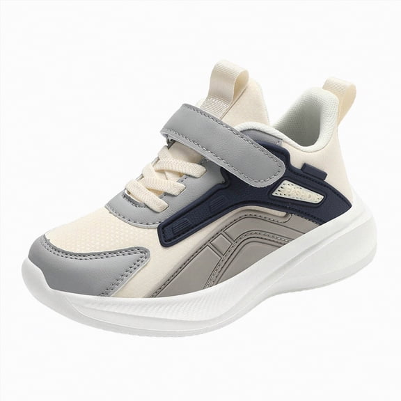 Hessimy Toddler Shoes Toddler Infant Kids Baby Girls Mesh Breathable Lace Up Soft Shoes Sneakers (Beige,1)