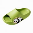 thumbnail image 1 of Hessimy Toddler Slides Girls Boys Slipper Unisex Kids Slide Sandals for Kids Flip Flops Comfy Shower Slippers Beach Garden Shoes(Green,2.5), 1 of 8