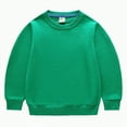 thumbnail image 1 of Hessimy Top Kids Sleeve Hoodie Solid Jackets Boys Long Color Up Girls Boys Girls Winter Coats Size 10-12 Outerwear pullover Pattern printing (Green,12-18 Months), 1 of 3