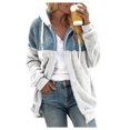 thumbnail image 1 of Hessimy Winter Coat for Women Sherpa Hoodie Zip Up Jacket Coats Hood Zipper Outwear Fuzzy Fluffy Warm Shacket Shaggy Jackets Warm Soft Comfy Plush(White,S), 1 of 7