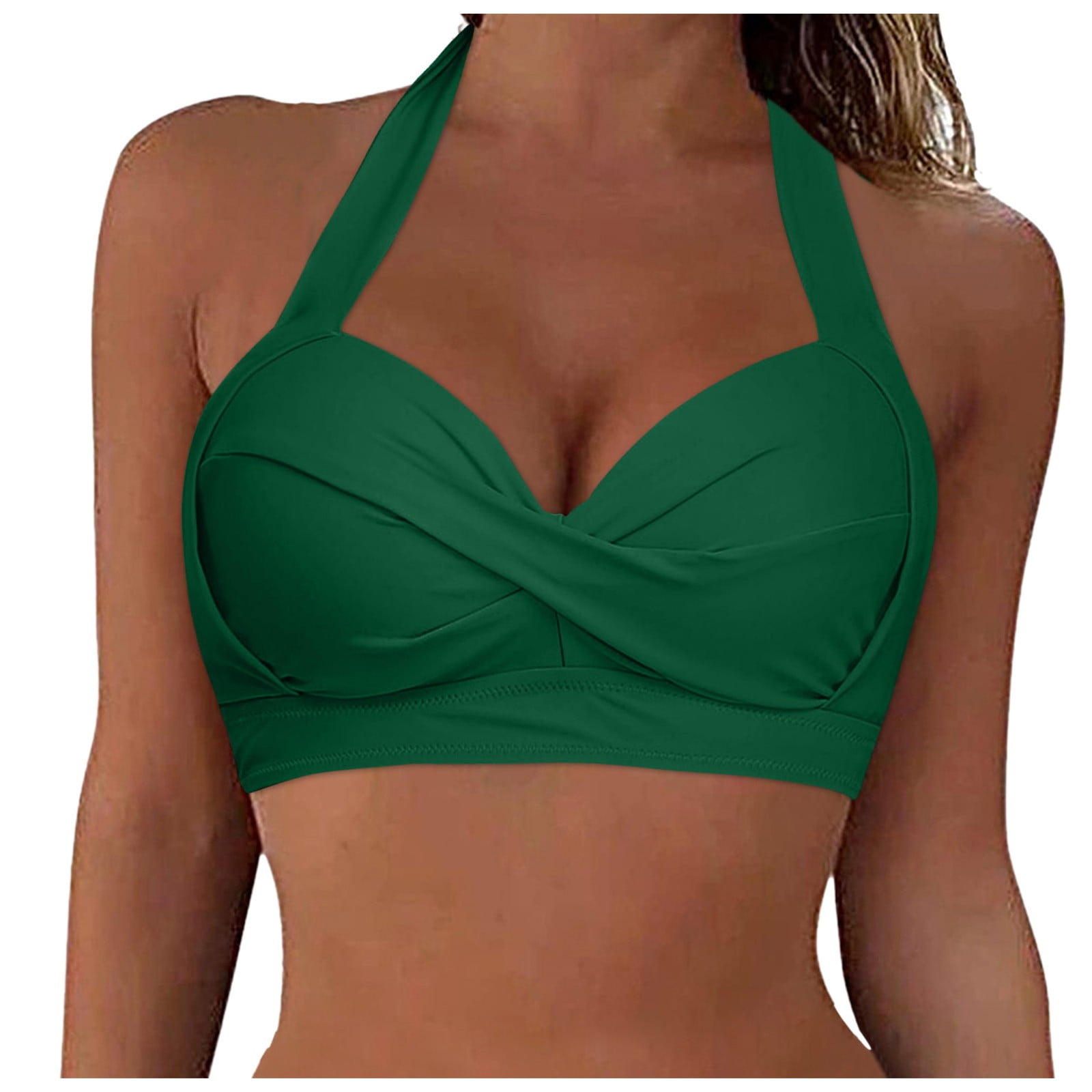 push up bikini tops walmart