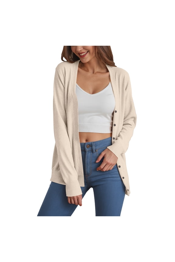 Women's 2025 Winter Fuzzy Popcorn Batwing Sleeve Cardigan Knit Oversized Sherpa Sweater Coat(Khaki,M)