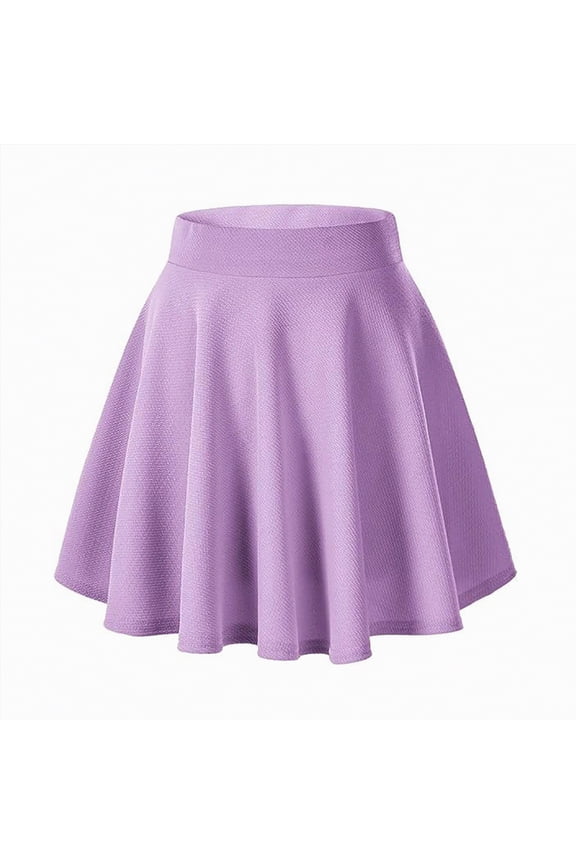 Women's Carnival Festival Sparkly A Line Party Tutu Skirt with Inner Layer and Puffy Overlay Half Skirt for Dance(Purple,M)