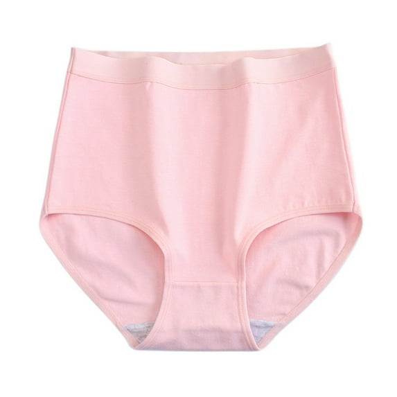Hessimy Women’s Seamless Hipster Underwear No Show Panties Soft Stretch Bikini Underwears(Light Pink,XL)