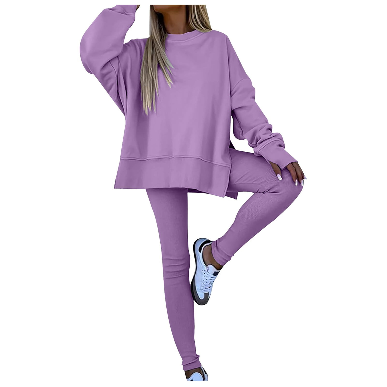 Women tracksuit sets - Fuschia Geometric mix print- small