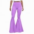 thumbnail image 1 of Hessimy Women's Tummy Control Opaque Yoga Leggings - High Waisted Gym Workout Pants for Women(Purple,XS), 1 of 5