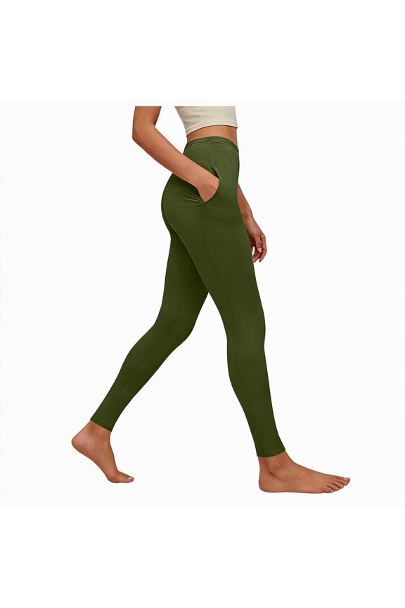 Womens Flared Yoga Pants with Pockets, High Waisted Flare Leggings Bell Bottom Bootcut Yoga Dress Pants(AG,XXL)