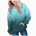 thumbnail image 1 of Hessimy girl boy kid Oversized Fall Fashion Hoodies Half Pullover Long Sleeve Shirts Clothes Outfits hoodies y2k outerwear Pattern printing (Light Blue,120), 1 of 5