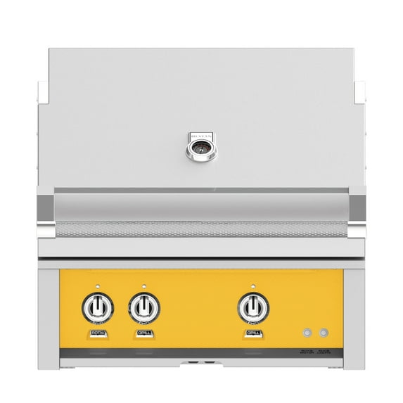 Hestan 30-inch Built-in Propane Gas Grill W/ Rotisserie