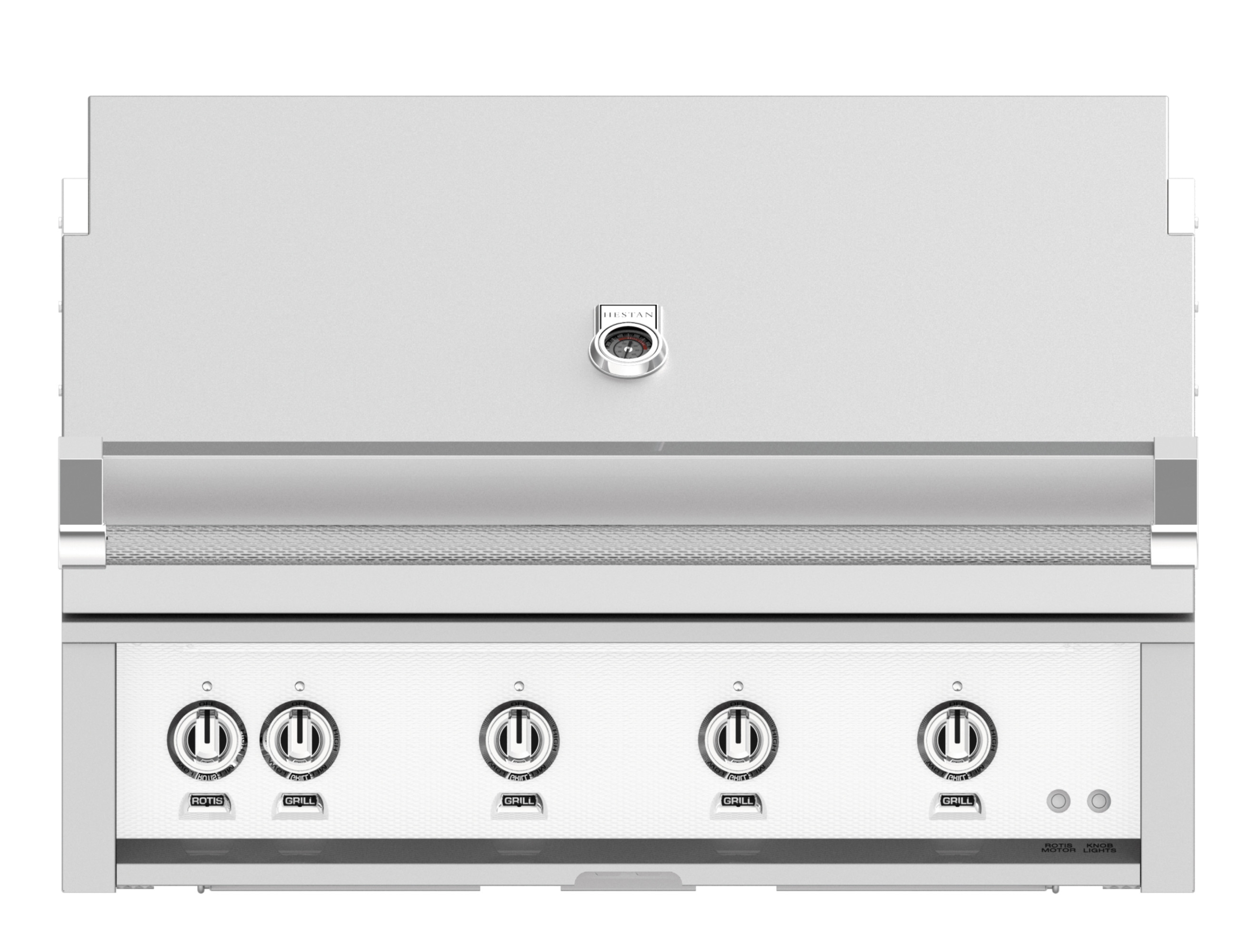 42-Inch Stainless Steel Built-in Natural Gas Grill with Rotisserie