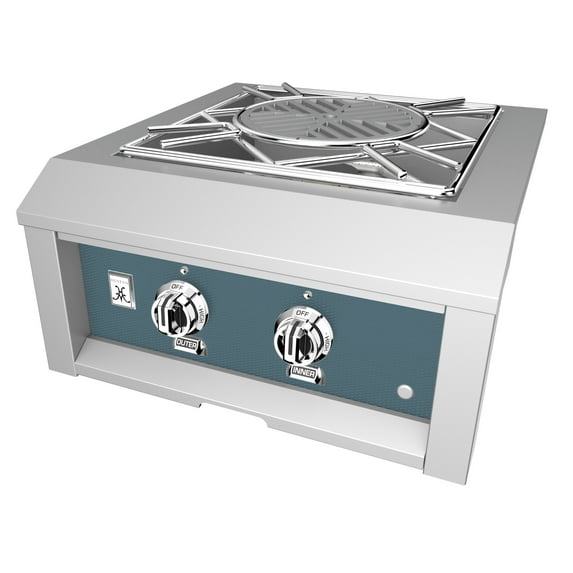 Hestan Agpb24-Ng 70000 BTU 24" Wide Natural Gas Built-In Power Burner - Pacific Fog
