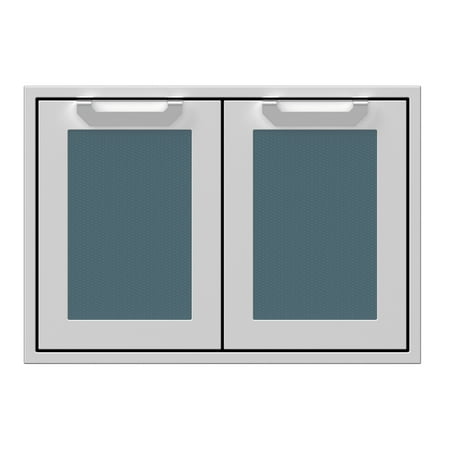 Hestan - AGSD Series 30" Outdoor Double Storage Doors - Pacific fog