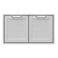 thumbnail image 1 of Hestan AGSD36 36" Wide Double Storage Door From The Hestan Outdoor Series - Stainless, 1 of 5