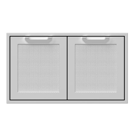 Hestan - AGSD Series 36" Outdoor Double Storage Doors - Stainless Steel