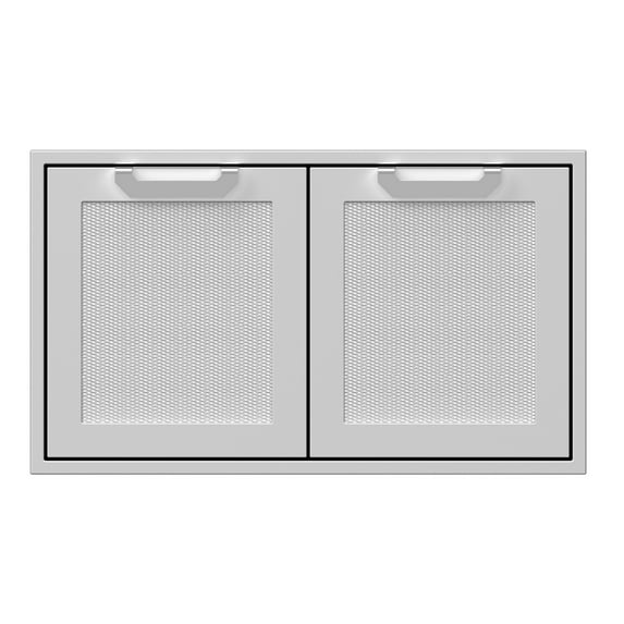 Hestan Agsd36 36" Wide Double Storage Door From The Hestan Outdoor Series - Stainless