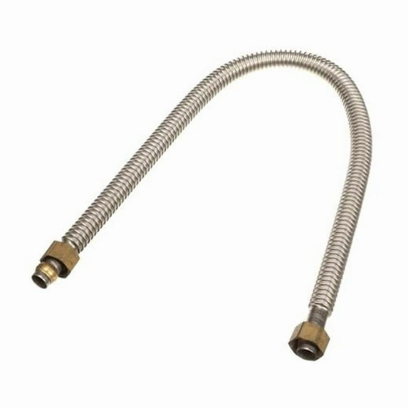 Hestan Commercial 005683 Flex Hose with Fittings - 0.375 in. OD x 18 in.