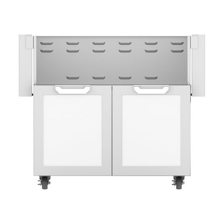 Hestan - Double-Door Tower Cart for 36" Gas Grills - White