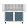thumbnail image 1 of Hestan Gcd36 36" Wide Double Door Grill Cart From The Hestan Outdoor Series - Pacific Fog, 1 of 1