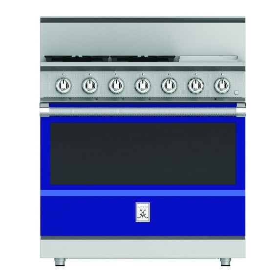 Hestan Krg364gd-Ng Krg Series 36" Wide 5.4 Cu. Ft. Free Standing Natural Gas Range -
