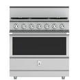 thumbnail image 1 of Hestan KRG365-NG 36 Inch Wide 5.4 Cu. Ft. Free Standing Gas Range, 36" 5 Burner, Stainless Steel, 1 of 1