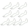 thumbnail image 1 of Hesxuno 10PCS Wire Fence Clips, Plant Connecting Buckles, Plant Support Clips for Gardening, Vegetable Bracket Pillar Connection Buckle, Climbing Pipe Support Fixing Tool for Garden Potted Plants, 1 of 2