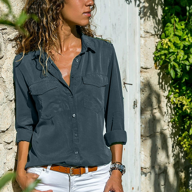 Ladies casual tops and blouses 2025