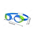 thumbnail image 1 of Hesxuno Creative And Comfortable Childrens Swimming Goggles For Boys And Girls, Silicone Eyewear Straps, 1 of 2