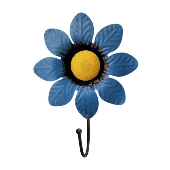 Hesxuno Decorative Wall Hooks Decor Decorative Wall Hanger Art Flower Iron Hook Flower Wall Hook Kitchen Hooks Wall Coat Hooks Child Hat