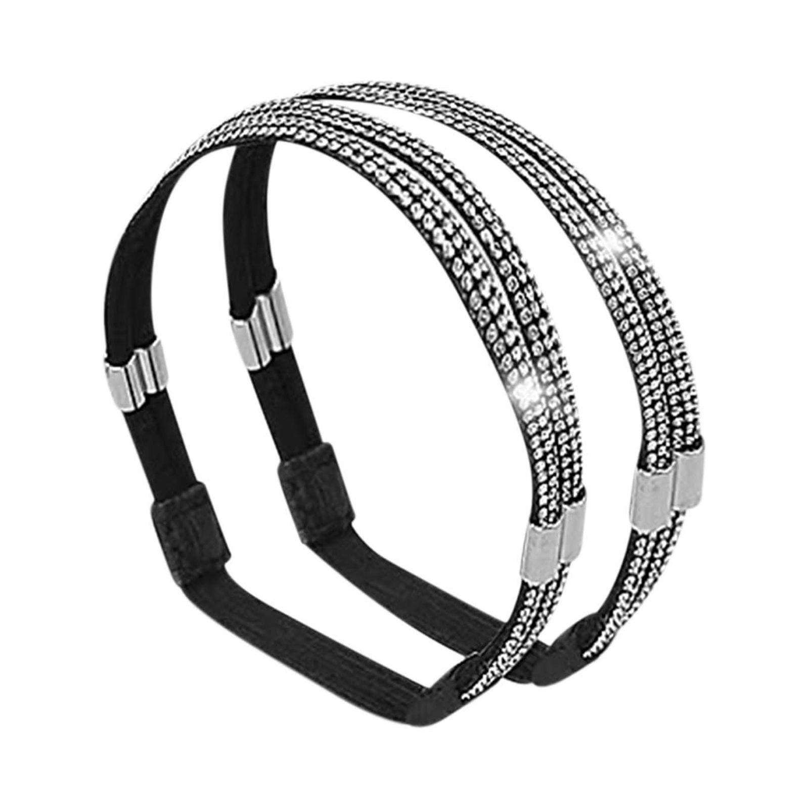 2 Pairs Shoe Strap Lace Bands - Detachable Straps For Holding Loose High Heels