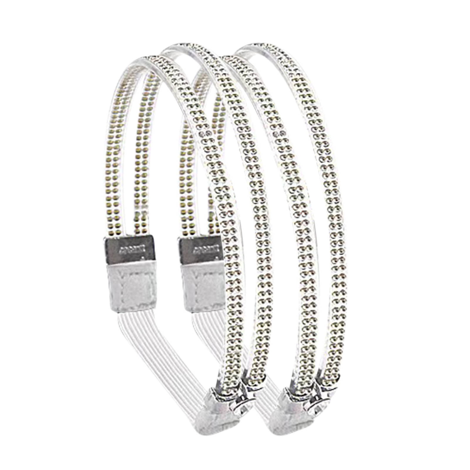 Hesxuno Elastic Heel Straps for High Heels,Shiny Shoe Laces for Heels ... - Soft Elastic Heel Straps For Stability
