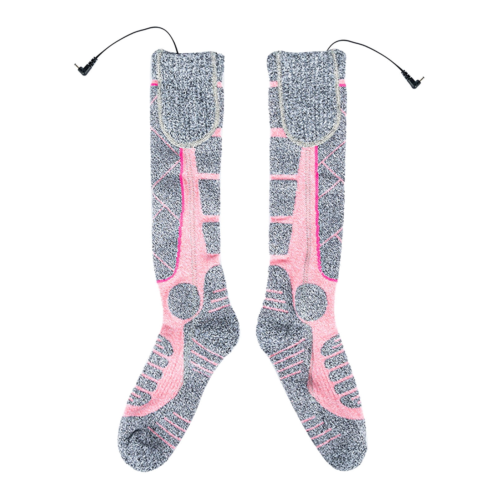 Electric Heated Socks for Women Men, Winter Warm Thermal Cotton Thigh