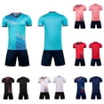 thumbnail image 1 of Hesxuno Girls Boys Tracksuit Sets 2 Piece Summer Sets Athletic Tops and Shorts Sets 2026 Kids Training Uniform Activewear Sets Black M, 1 of 7