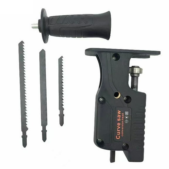 Hesxuno Household Small Hand Electric Drill To Electric Saw Horse Knife Saw Change Reciprocating Saw Electric Handheld According To Multifunctional Conversio