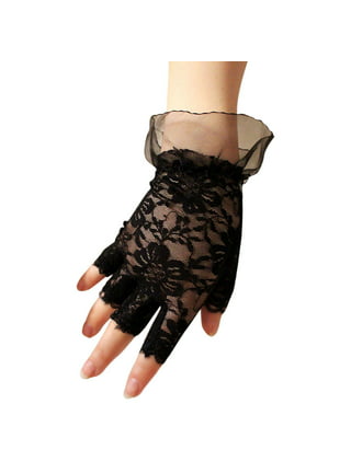 Compare prices for Lace gloves (6091153HJ621079) in official stores