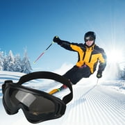 Hesxuno Riding Windscreen Electric Motorbike Men and Women Ski Goggles Outdoor Off-road Protective Glasses