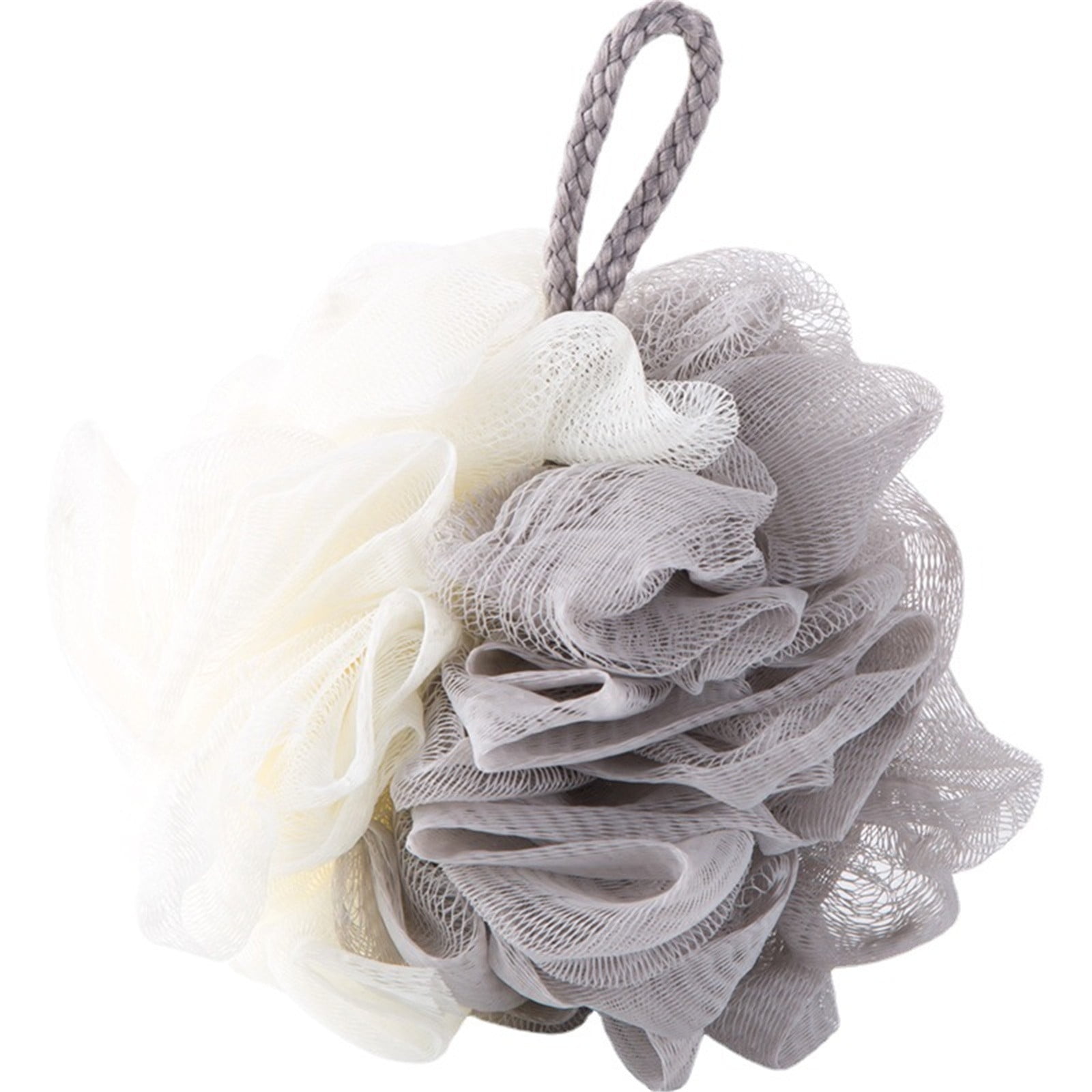 Hesxuno Shower Sponge,Shower Puff Bath Sponge Shower Loofahs Pouf Ball ...