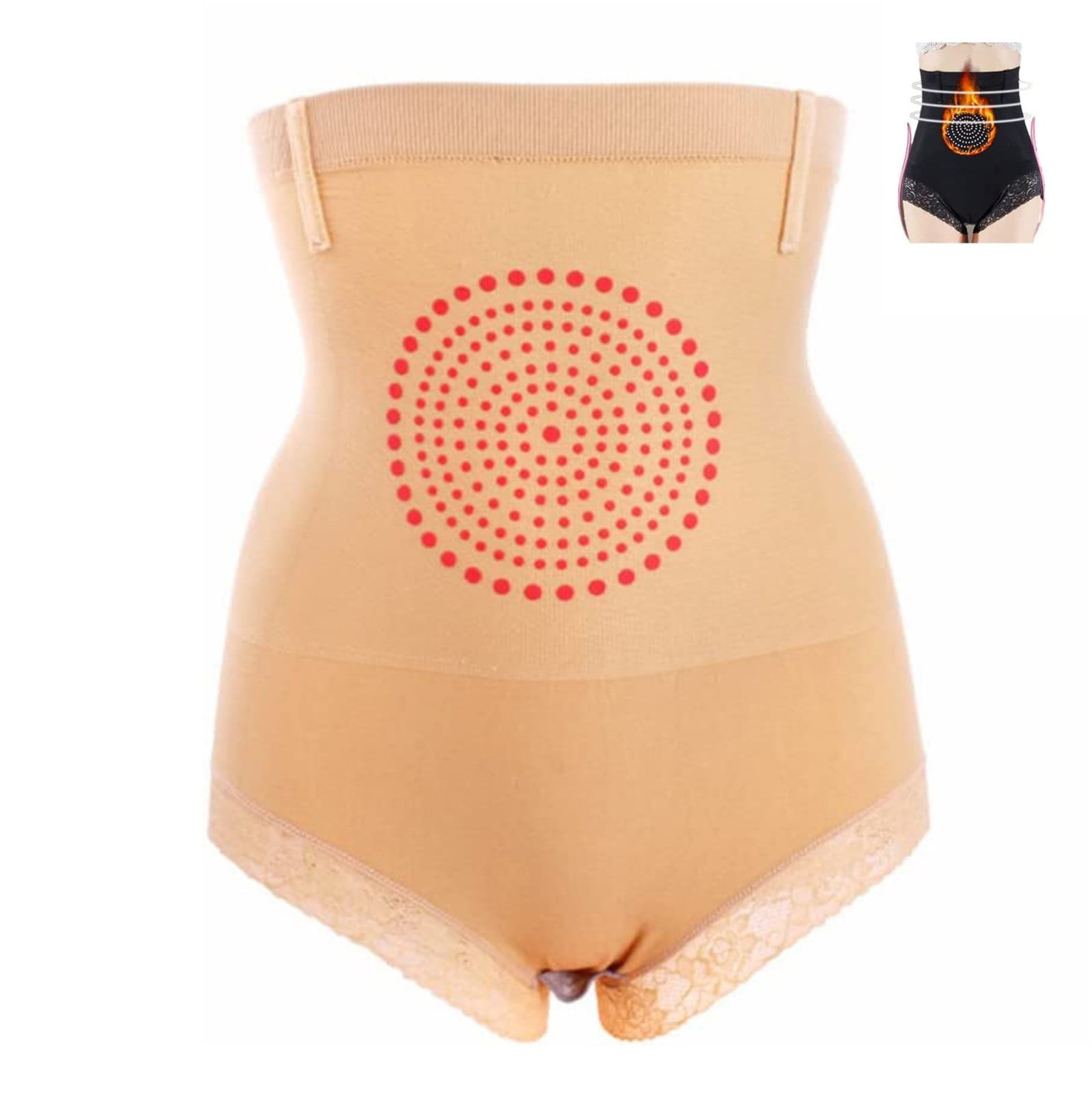 Hesxuno Thermal Circulation Tightening Briefs For Women, Unique Fibre Restoration Shaper, Fat