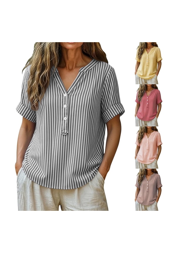 Women Peplum T Shirt Slim Fit Eyelet Tops Short Puff Sleeves Puff Sleeves Summer T-Shirts Drawstring Ruched Y2K Blouses Pink L