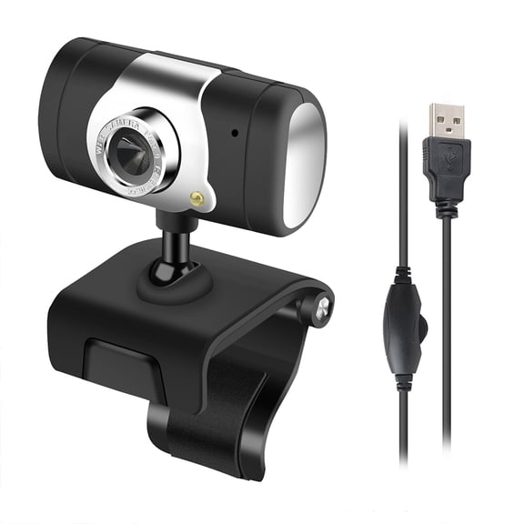 Hetai Webcam Live Web Cameras for Microsoft HP Computer with Microphone Online Webcams 640x480 Widescreen Video