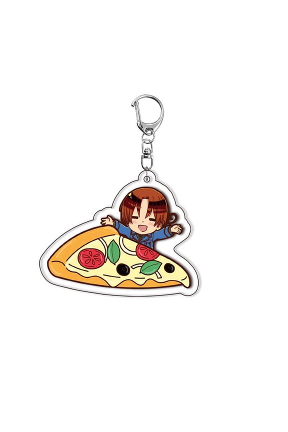 Hetalia Axis Powers APH All Chibi Characters Key Chain Keychains Ring For Accessories Bag Cartoon Pendant Keyring Fans Gifts
