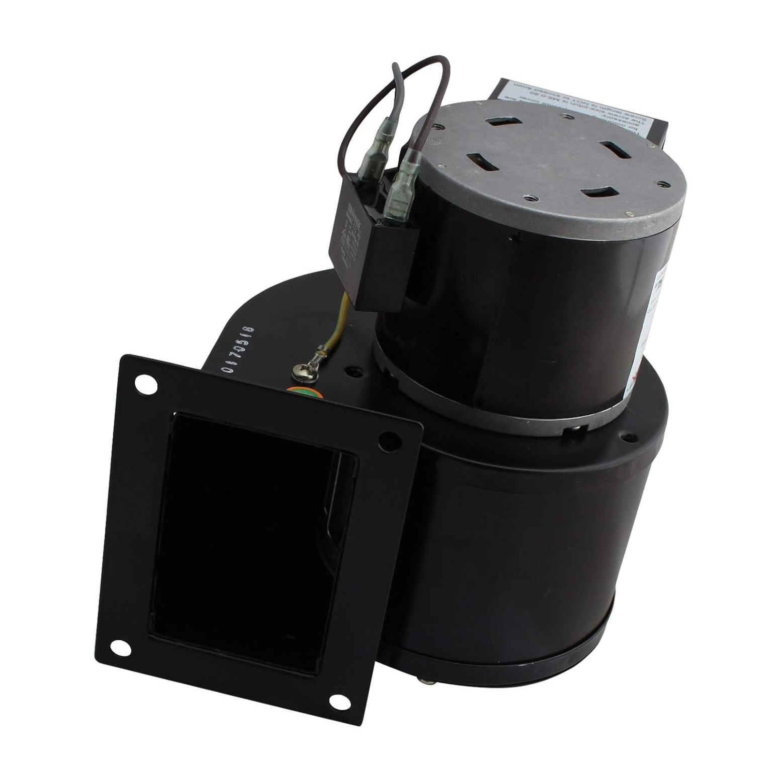 Portable squirrel cage fan top